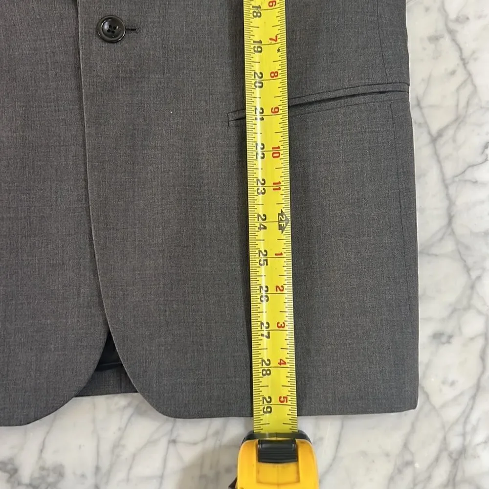 NWOT Filippa K Gray Blazer Jacket, Men’s Size 38 US